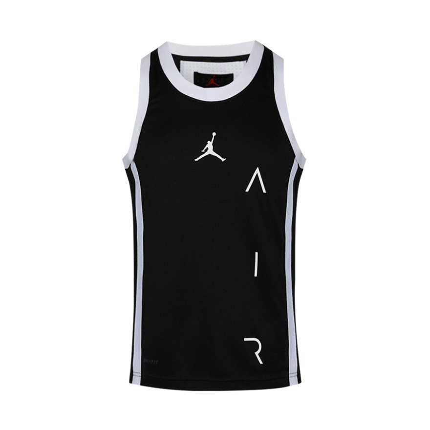 Jordan Brand 美式篮球运动训练透气小Logo无袖背心 男女同款 CT4766