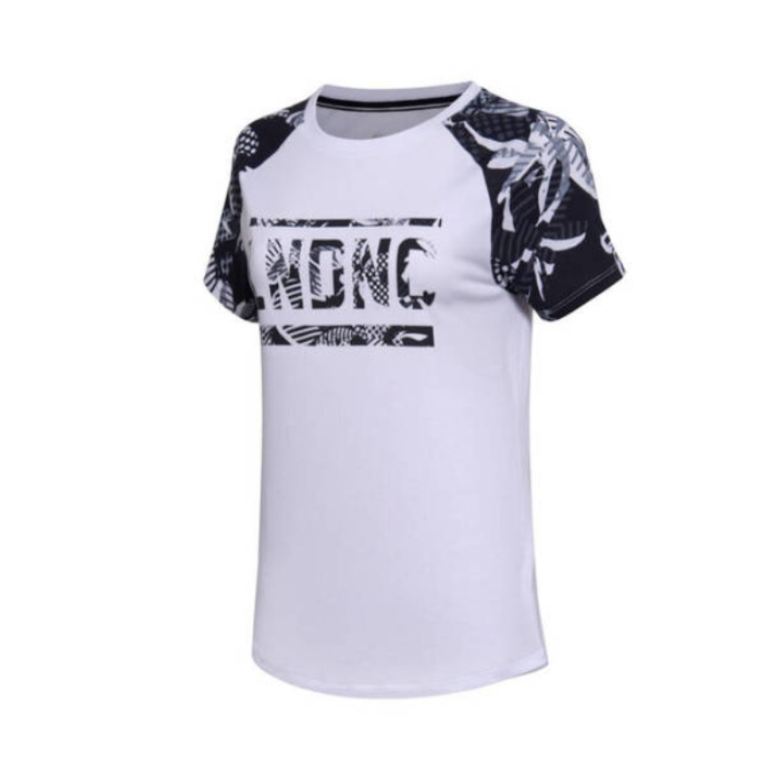 Li Ning 短袖文化衫 男女同款 AHSM088