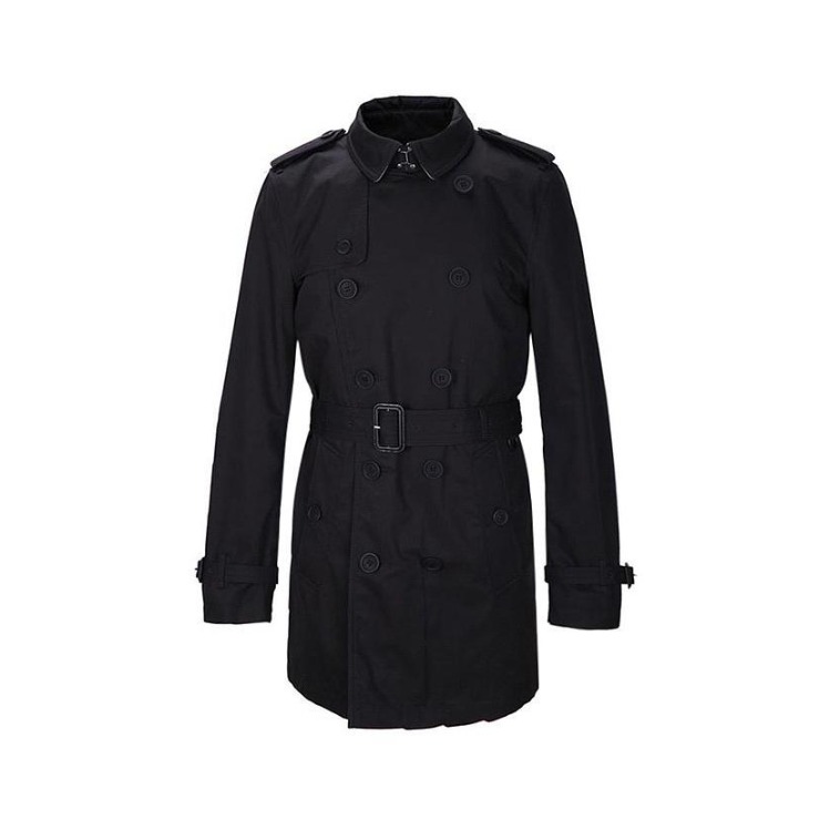 Burberry/博柏利 双排扣纯棉中长款夹克 男女同款 3942809