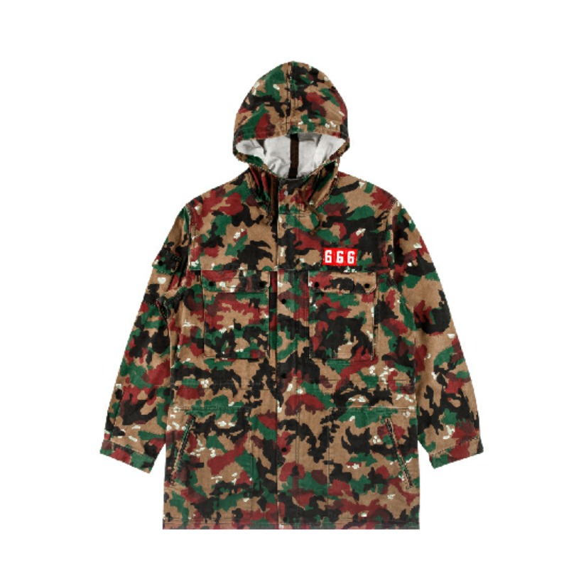 Supreme Field Parka 迷彩连帽夹克