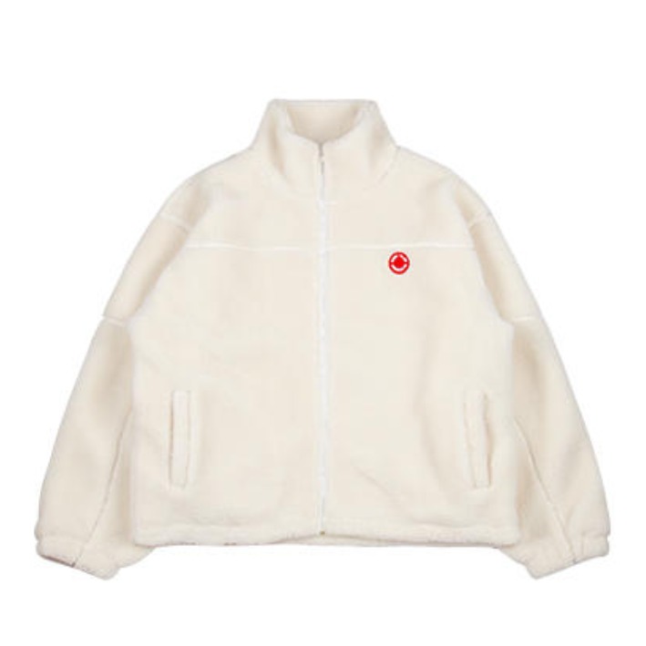 SSUR 基础纯色羊羔绒棉服