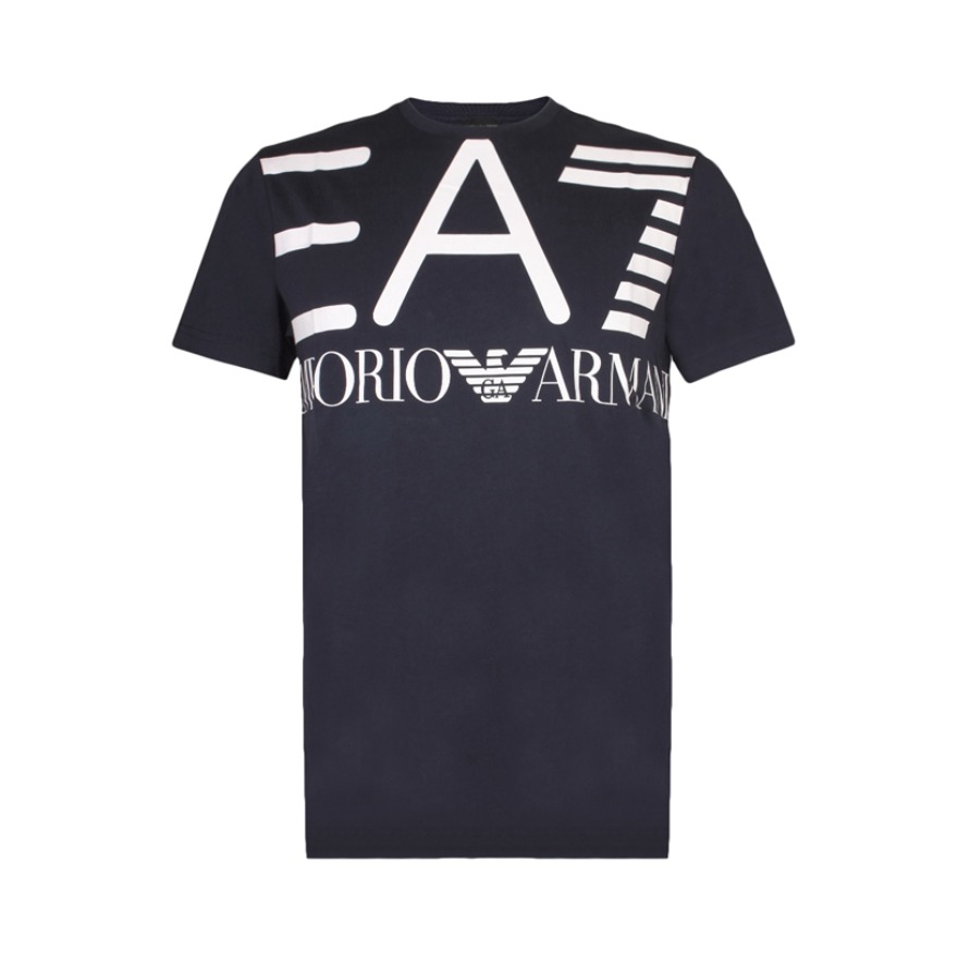 Armani LOGO印花圆领短袖T恤 男女同款 3GPT06PJ02Z