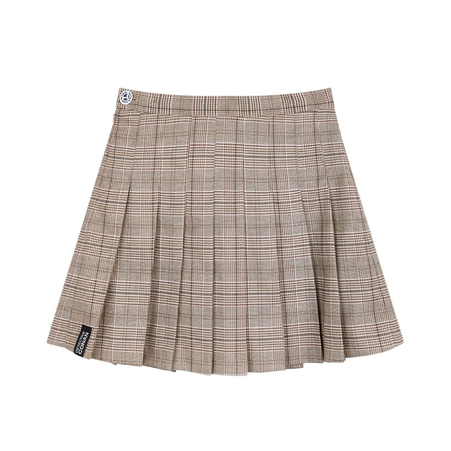 SPAO X 名侦探柯南联名百褶短裙 女装 SPWHA49D71