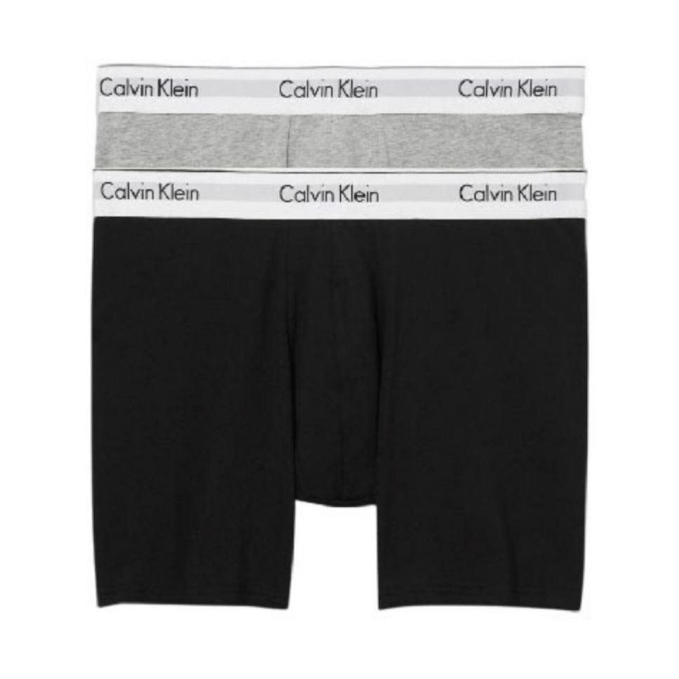 Calvin Klein 棉质弹力平角内裤两条装 62101087