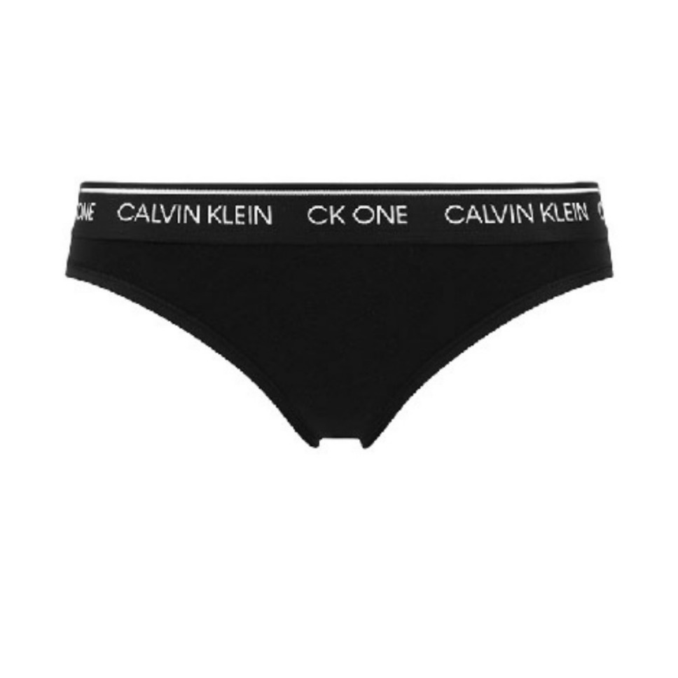 【泫雅同款】Calvin Klein 情侣系列比基尼透气棉质One有引力带中腰无钢圈绕边女士三角内裤 QF5735AD