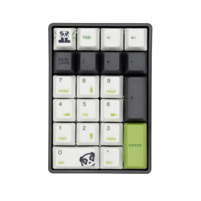 Varmilo/阿米洛 VA21熊貓系列 有線(xiàn)連接 機(jī)械鍵盤(pán)