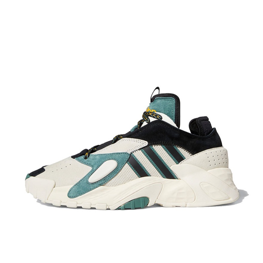 推荐商品：adidas Originals Streetball 2019 防滑耐磨 经典复古 缓震回弹 透气 实战 篮球鞋 大童/白色/黑色/绿色
