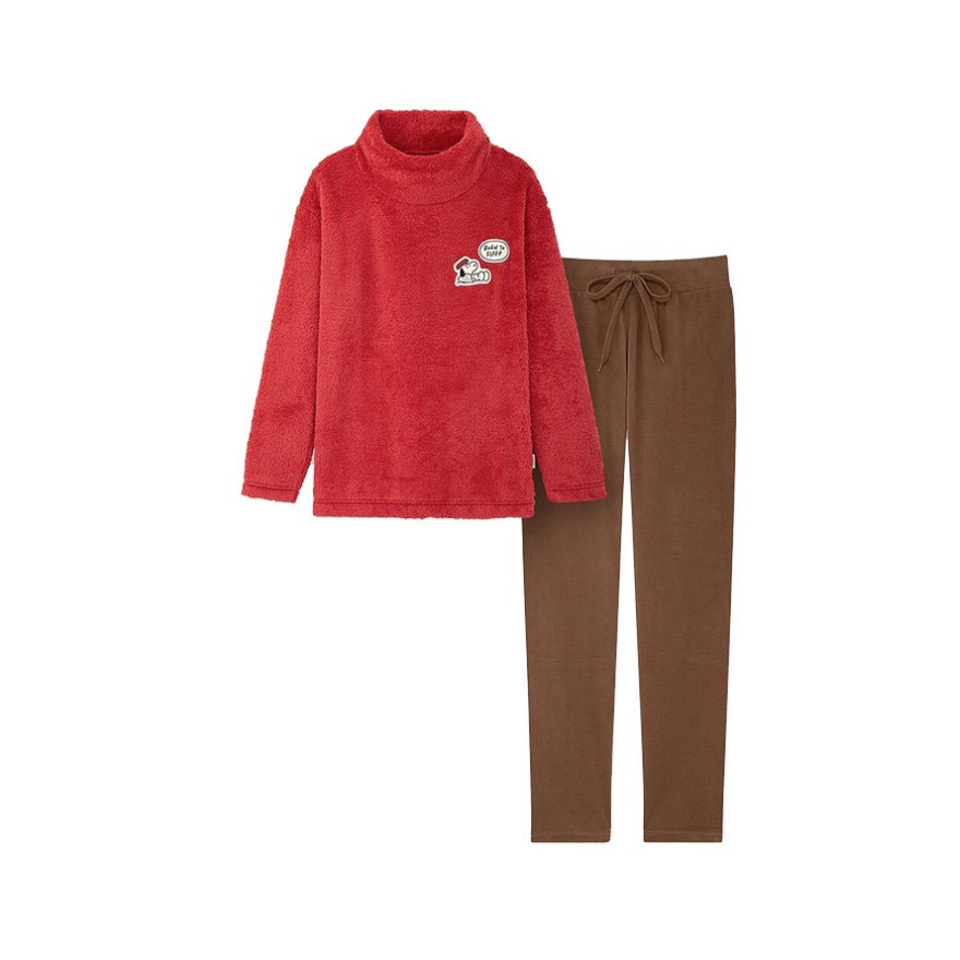 UNIQLO/优衣库 (UT) Peanuts摇粒绒套装长袖 男女同款 421630