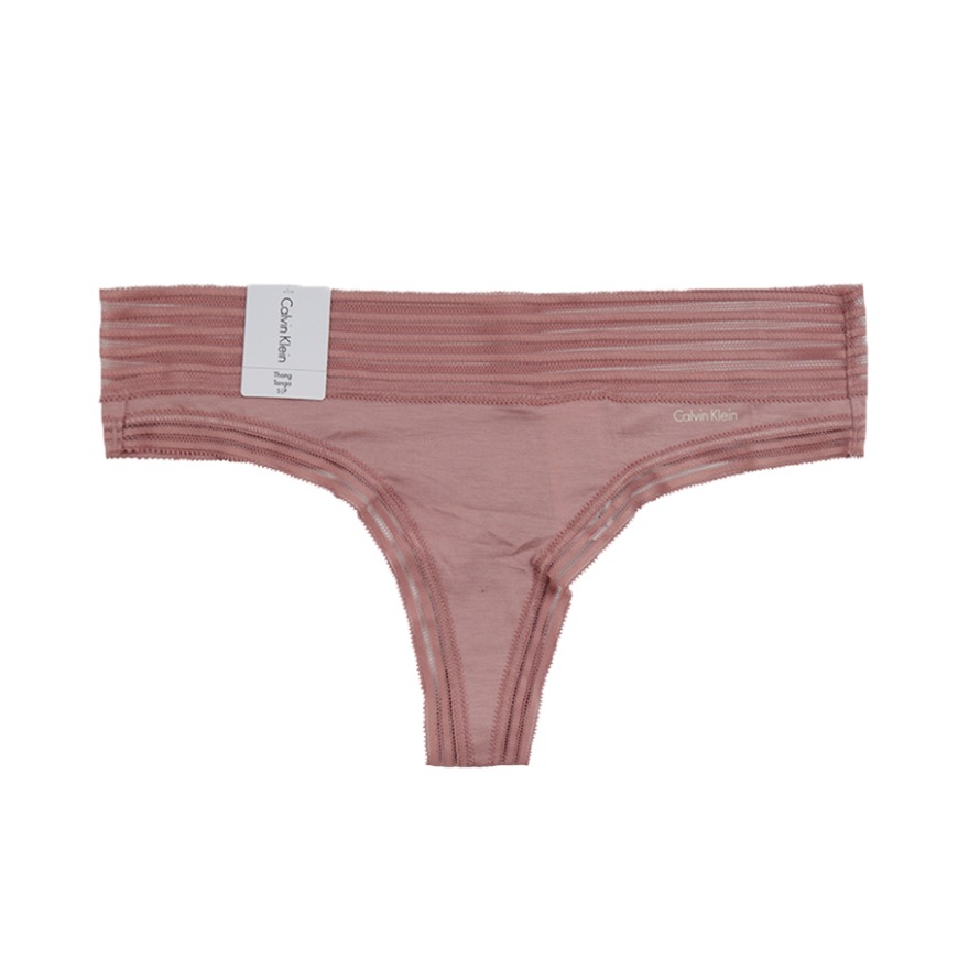 Calvin Klein 莫代尔棉丁字内裤 QD3670