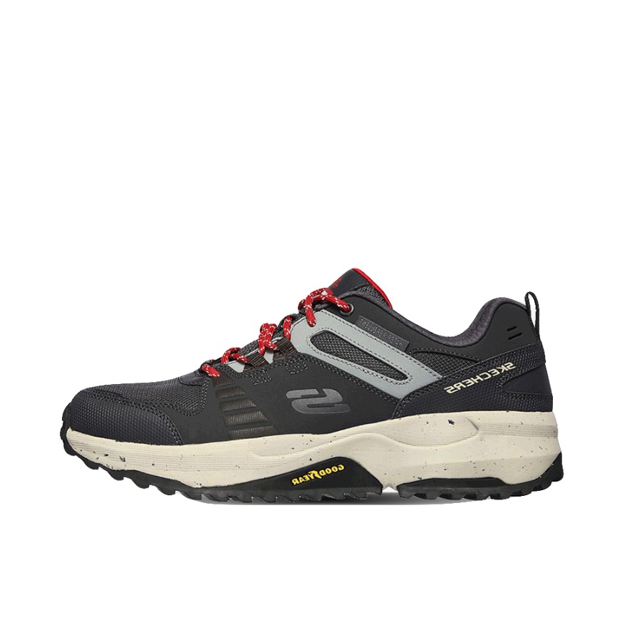 推荐商品：Skechers/斯凯奇 防滑 魔术贴 运动休闲鞋 黑色/灰色/红色