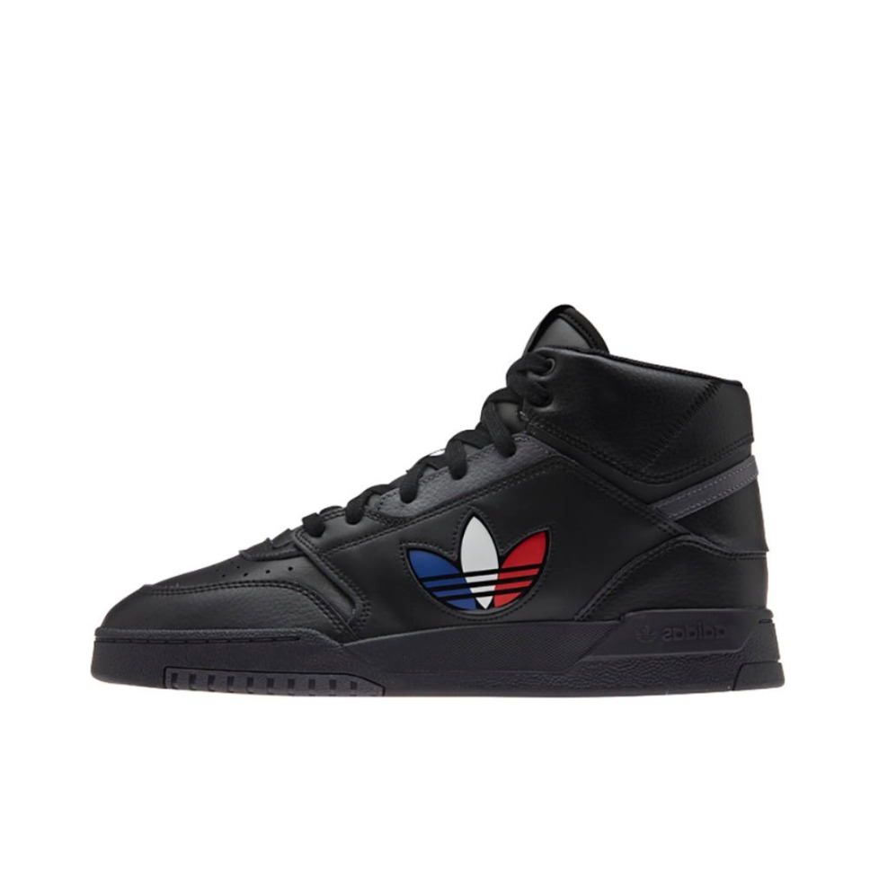 推荐商品：adidas Originals Drop Step 板鞋 复古耐磨透气舒适百搭 黑色/红色/白色/蓝色/彩标