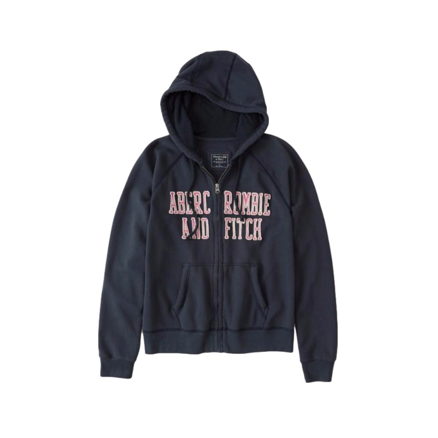 Abercrombie Fitch 抓绒拉链卫衣 男女同款 213318-1