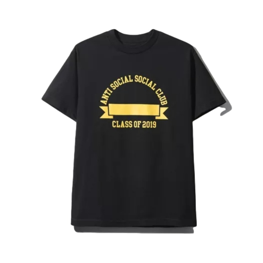 Anti Social Social Club 简约休闲短袖T恤 男女同款 ASST343