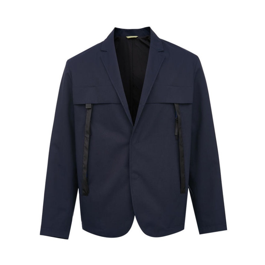 Jack Jones 杰克琼斯 工装机能风潮流翻领休闲西服 220308010