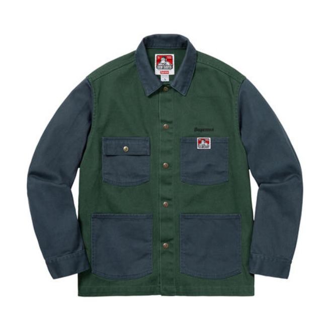 Supreme Week 3 X Ben Davis Chore Coat 联名工装夹克 男女同款 SUP-FW19-385