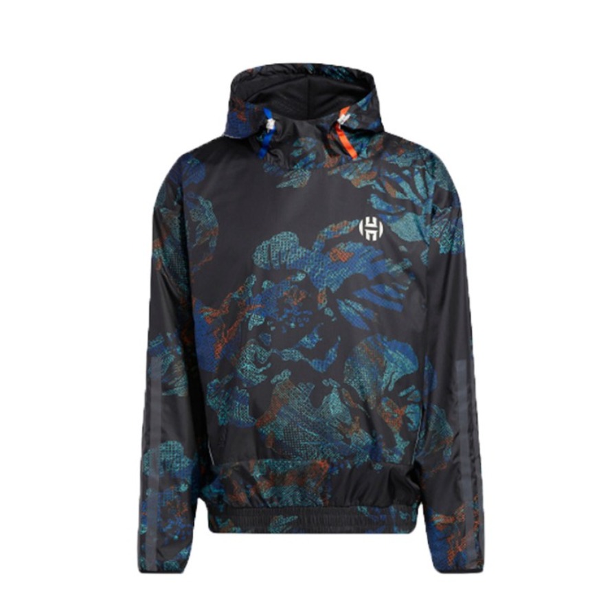 adidas 哈登篮球运动夹克外套 男女同款 GH6696