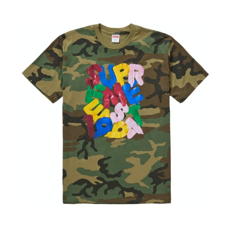 Supreme Week 1 Balloons Tee气球样式Logo圆领短袖T恤 男女同款