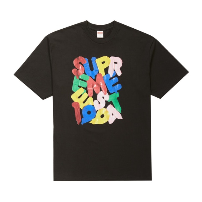 Supreme Week 1 Balloons Tee气球样式Logo圆领短袖T恤 男女同款