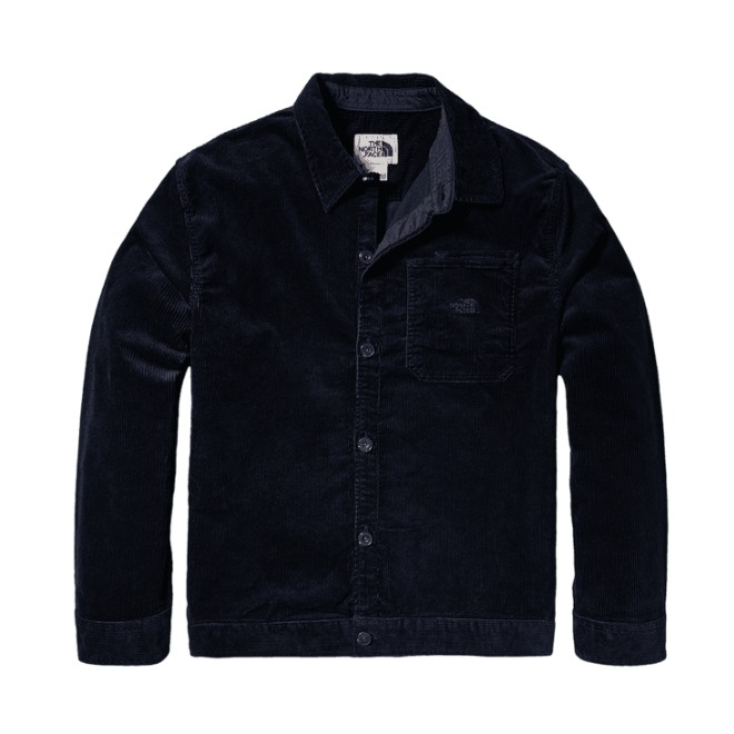 The North Face 户外灯芯绒保暖长袖衬衫 男女同款 4QPL