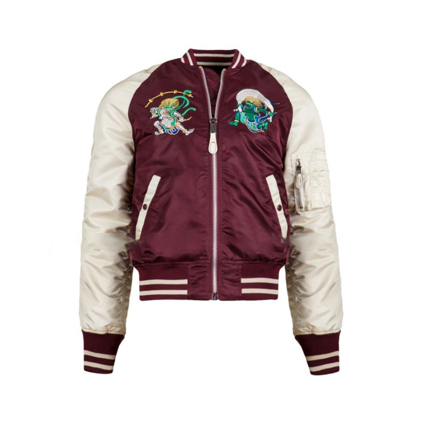 Alpha Industries 风雷神刺绣空军夹克 男女同款