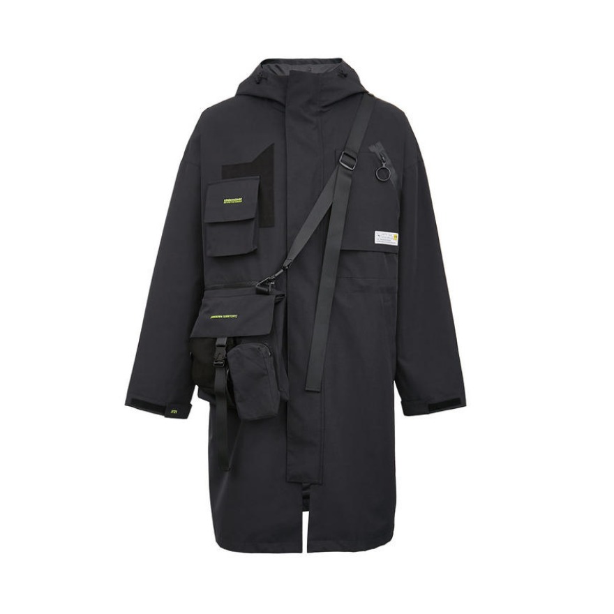 Jack Jones 杰克琼斯 冬工装感个性设计中长款防风 221121004