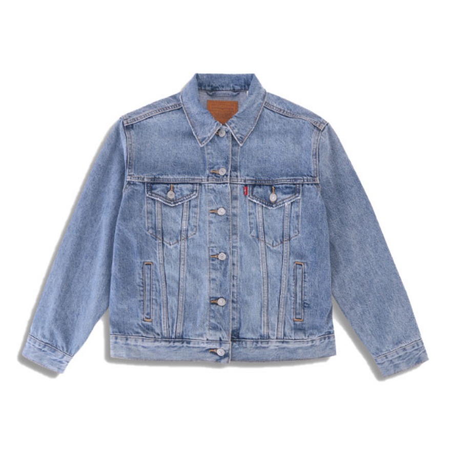 Levi's 女装 刺绣牛仔夹克 19748-0000