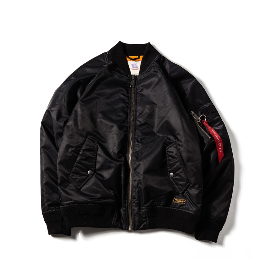 714street 拼接防水厚款飞行男款夹克 72315206