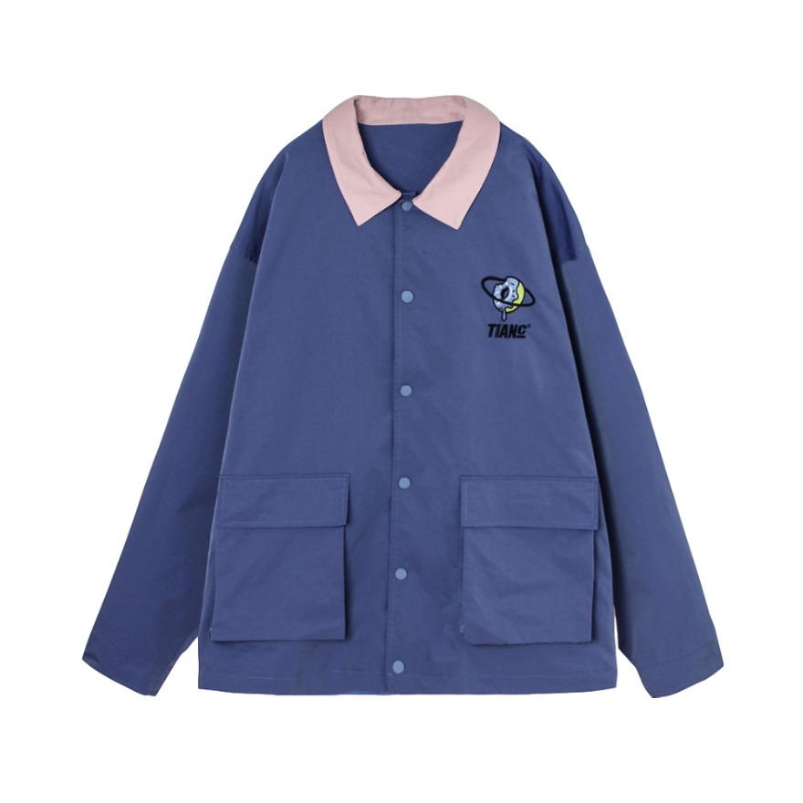 TIANC BRAND 撞色设计休闲薄夹克 T20A09061Q