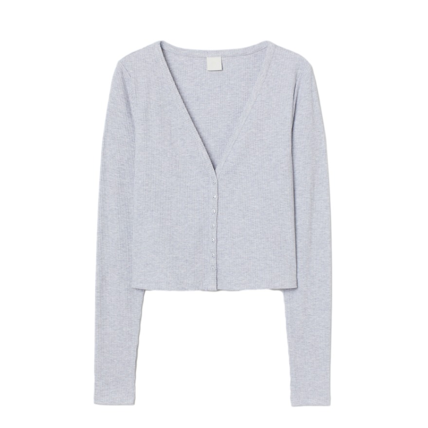 H&M 女装针织长袖开衫 0934721