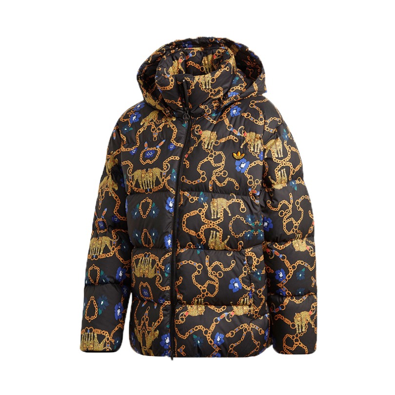 adidas Originals OS DOWN PUFFER连帽羽绒服 男女同款 GD2502