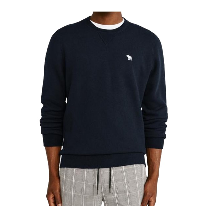 Abercrombie Fitch 圆领抓绒卫衣 男女同款