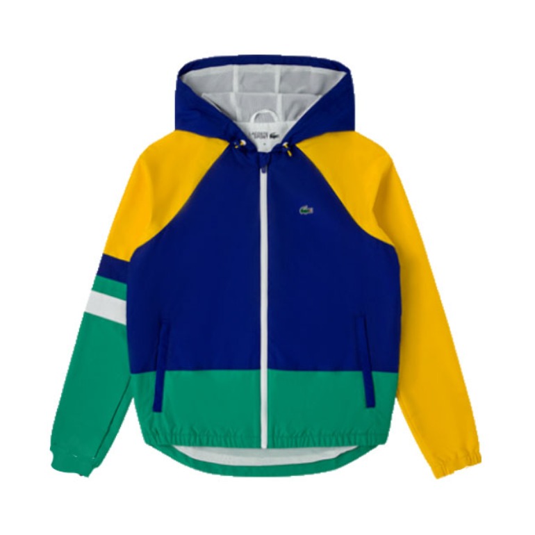 LACOSTE 女装时尚拼色防水运动夹克 BF2127