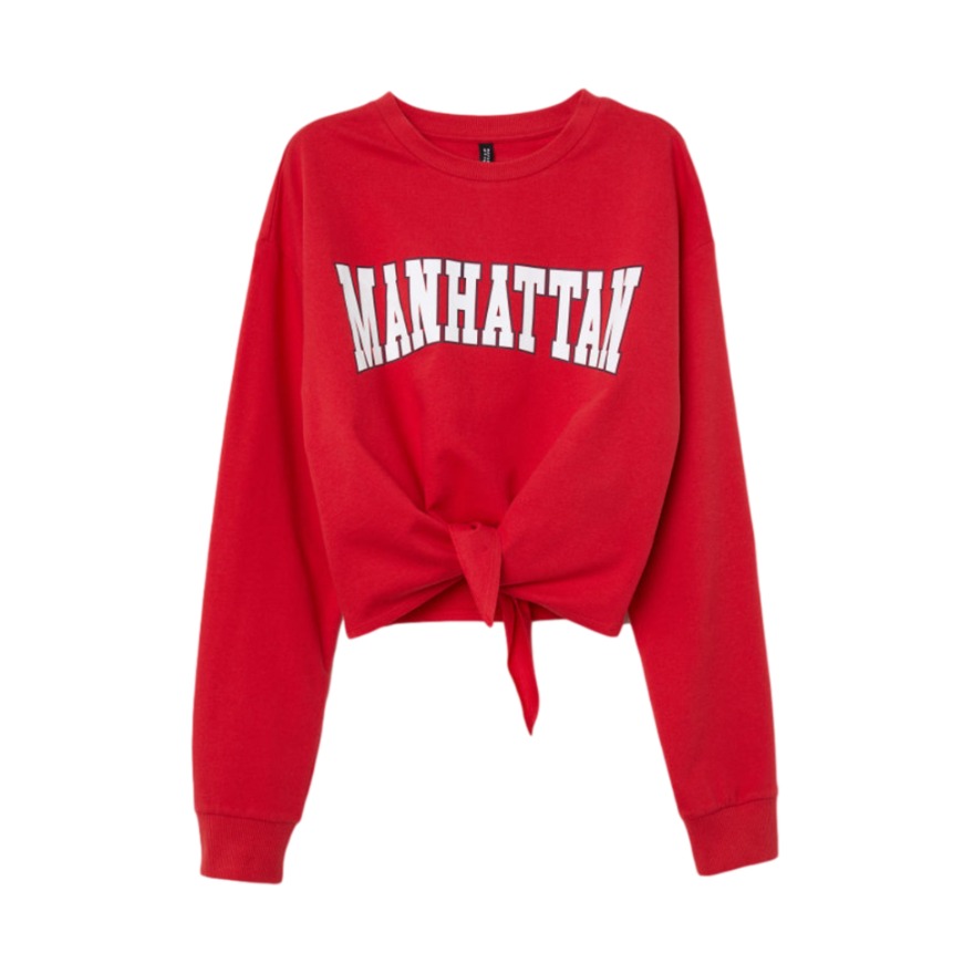 H&M 时尚长袖简约百搭卫衣 0620794