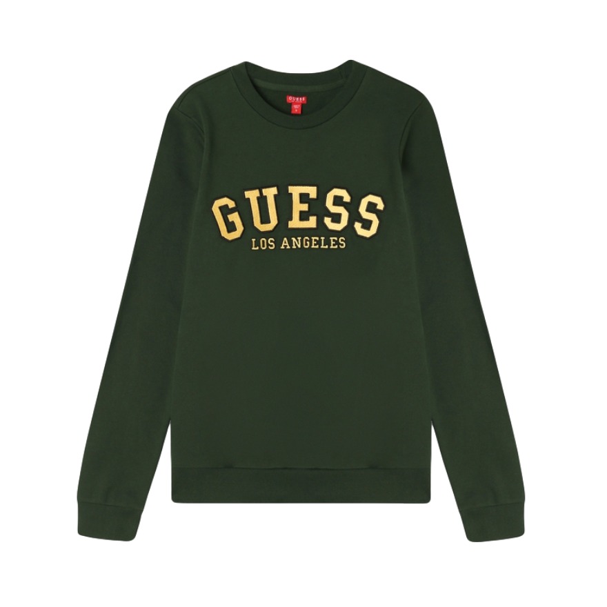 GUESS 字母LOGO 圆领卫衣 男女同款 Q0BQ04RA1X0