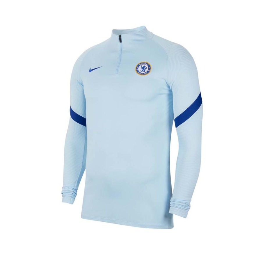 Nike 切尔西20/21赛季拇指扣足球训练卫衣 男女同款 CD4925