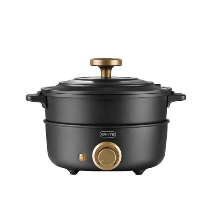 ERNTE 电煮锅锅宿舍学生锅小火锅多功能一体锅
