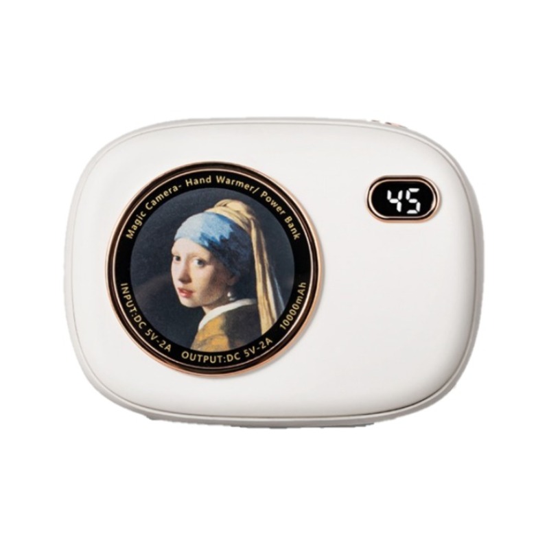 Remax/睿量  魔法相机暖手宝小迷你随身便携式充电宝二合一充电防爆可爱自发热电暖宝