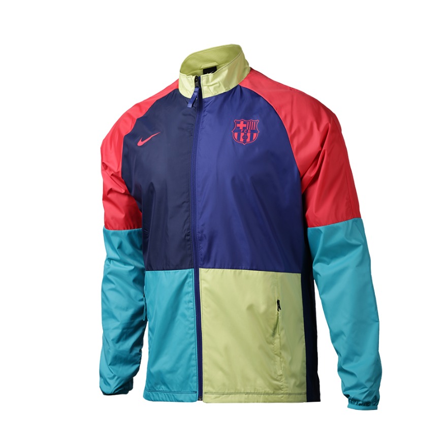 Nike 巴萨训练服梭织足球风雨运动夹克 CI9529