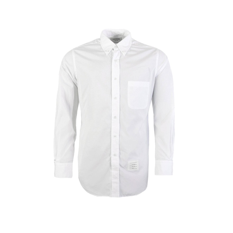 Thom Browne 经典长袖门襟衬衫 男女同款 MWL203A031