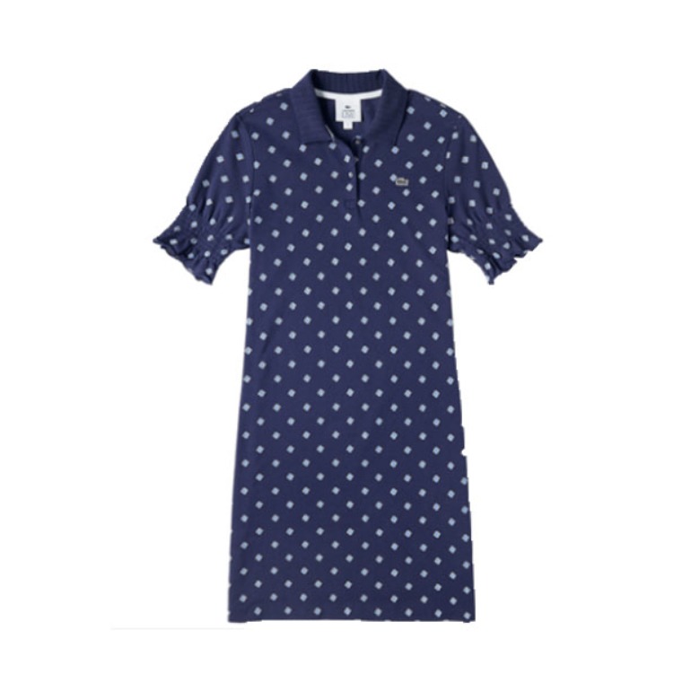 LACOSTE 女装时尚气质经典连衣裙 EF5906