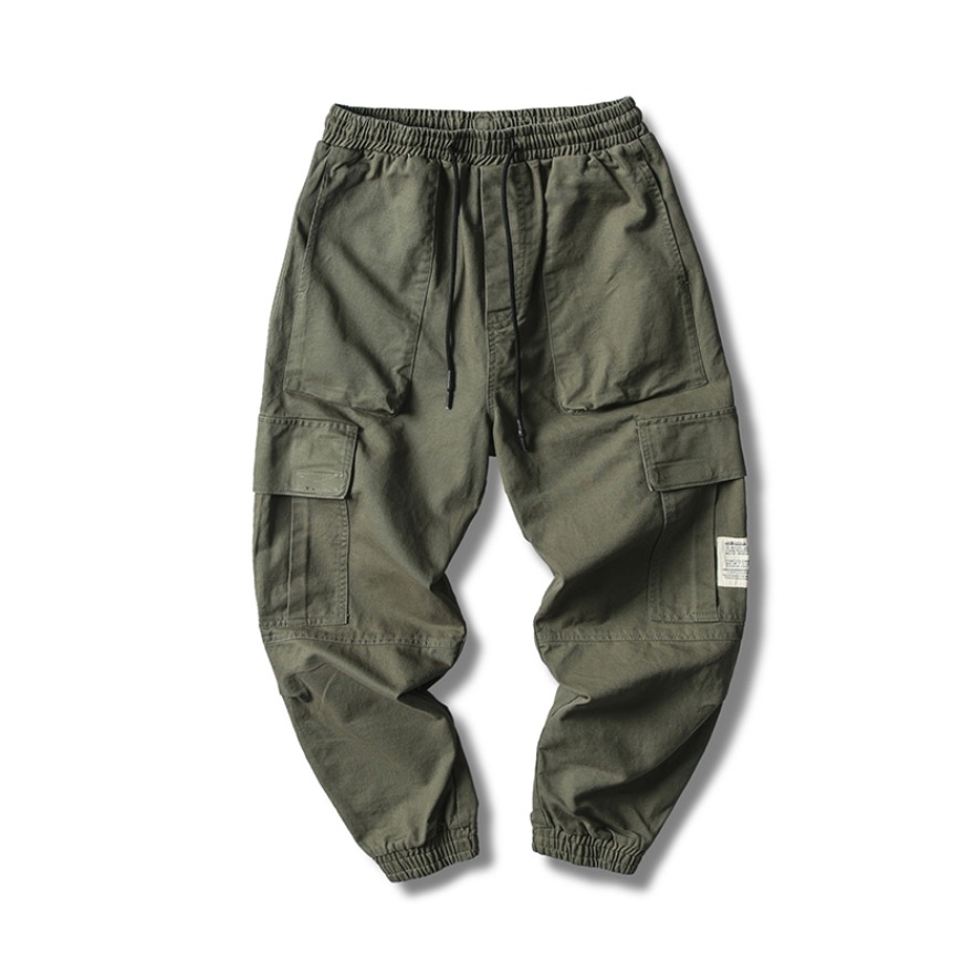 Mansway/男道 潮流大口袋贴标工装休闲长裤 Z659