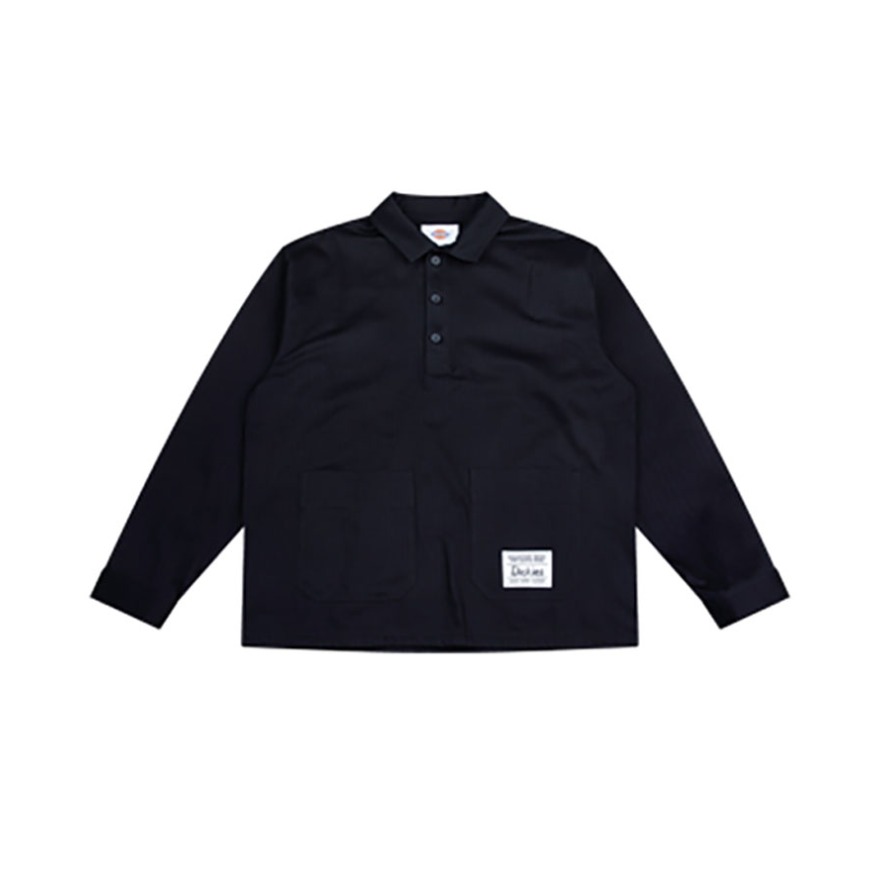 Dickies/帝客 简约休闲宽松长袖衬衫 男女同款 DK008727