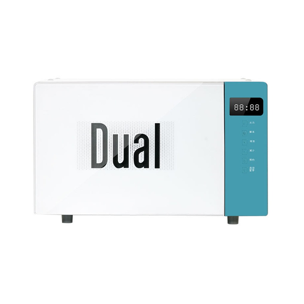 推荐商品：DUAL 小清新吊挂微波炉家用平板电子式迷你小型20L DIK41