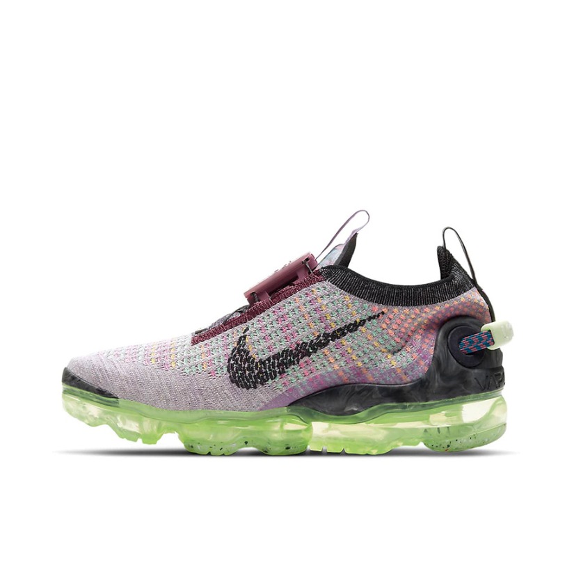 推荐商品：Nike Air VaporMax 2020 跑鞋 舒适休闲轻便透气全掌耐磨运动织物编织回弹支撑 粉色/绿/色黑色/橙色