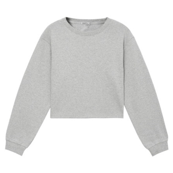 Meters Bonwe 短版型长袖T恤 男女同款 113838