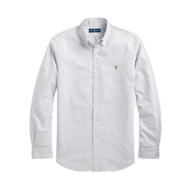 Ralph Lauren 男装经典方格牛津布衬衫 13114