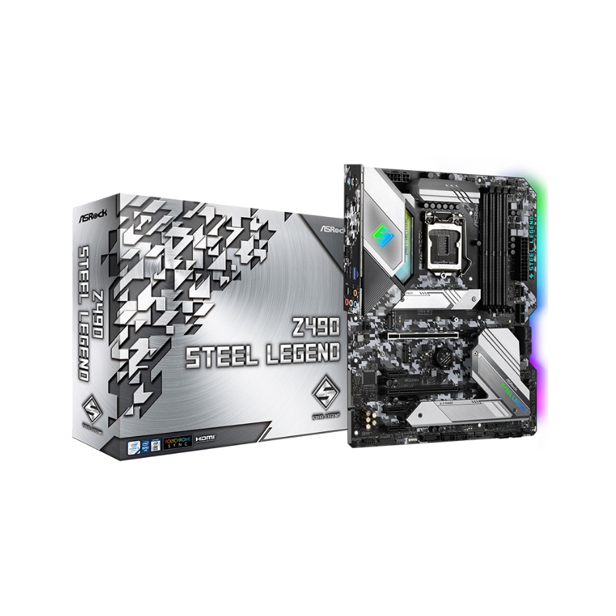 ASROCK/华擎科技 Z490 Steel Legend钢铁传奇 主板