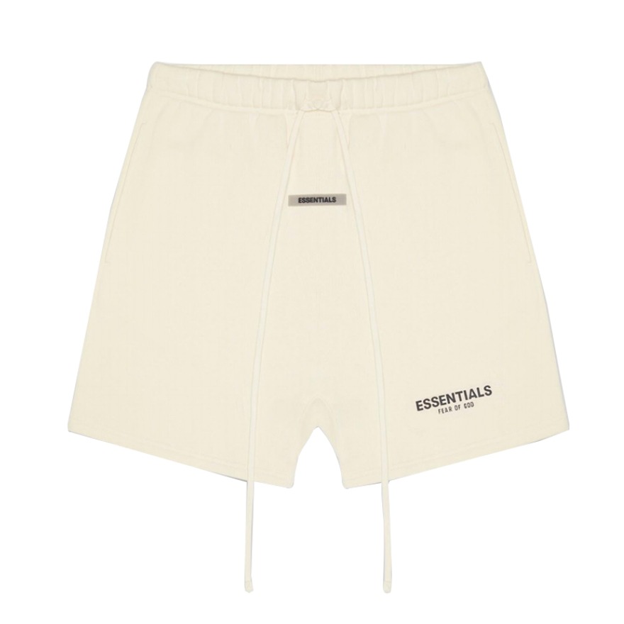 【陈哲远同款】Fear of God 美式副线棉质字母标语印花反光尼龙抽绳徽标休闲短裤