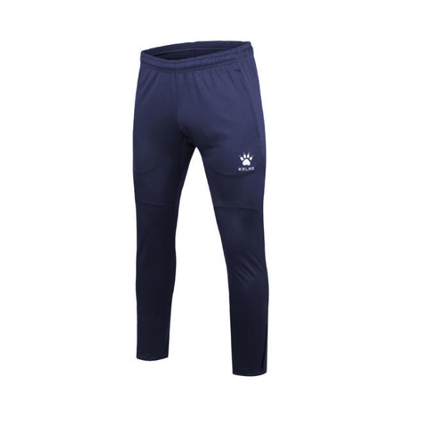 KELME 足球训练收腿拉链加绒加厚修身直筒运动长裤 男女同款 K15Z406