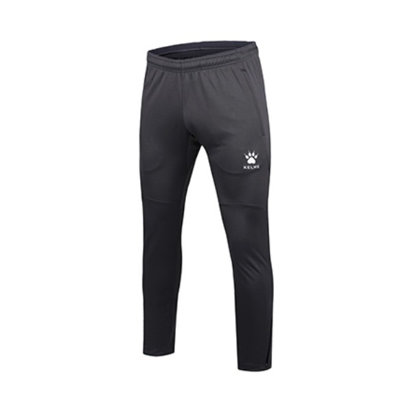 KELME 足球训练收腿拉链加绒加厚修身直筒运动长裤 K15Z406